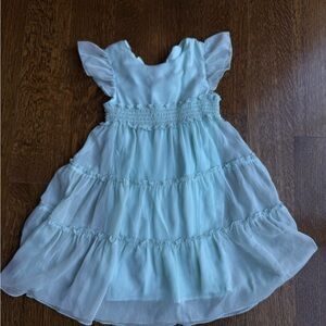 Marks & Spencer Elegant Light Blue Kids Dress